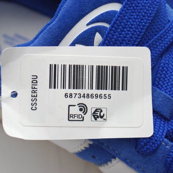 Adidas Originals Campus OOS Casual Shoes - Semi Lucid Blue/White Size 9.5 Mens - Picture 11 of 11